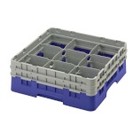 Cambro 9S434186 - Glass Rack, with (2) extenders, 19-3/4
