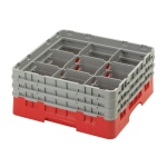 Cambro 9S638163 - Glass Rack, with (3) extenders, 19-3/4