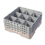 Cambro 9S638184 - Glass Rack, with (3) extenders, 19-3/4