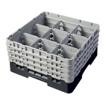 Cambro 9S800110 - Glass Rack, with (4) extenders, 19-3/4