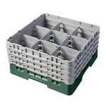 Cambro 9S800119 - Glass Rack, with (4) extenders, 19-3/4