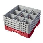 Cambro 9S800163 - Glass Rack, with (4) extenders, 19-3/4