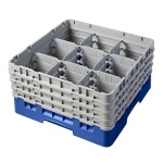 Cambro 9S800168 - Glass Rack, with (4) extenders, 19-3/4