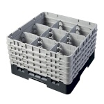 Cambro 9S958110 - Glass Rack, with (5) extenders, 19-3/4