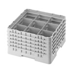 Cambro 9S958184 - Glass Rack, with (5) extenders, 19-3/4