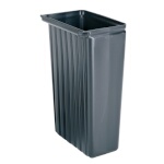 Cambro BC331KDTC110 - Trash Container, 8 gallon, for KD service cart, black
