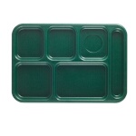 Cambro BCT1014119 - School Tray, 6-compartment, 10