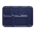 Cambro BCT1014186 - School Tray, 6-compartment,  10