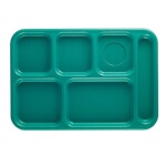 Cambro BCT1014414 - School Tray, 6-compartment, 10