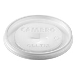 Cambro CLLT12190 - Disposable CamLid, fits Laguna tumbler #LT12, translucent (1000 per case)