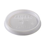 Cambro CLST9190 - Disposable CamLid, fits Lido tumbler #LDT16, translucent (1000 per case)