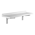 Cambro CSWS1848SK480 - CamShelf, wall-mounted, solid, 48