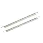 Cambro EDBS480 - Divider Bar, straight, raised bar, speckled grey, (Case of 4)