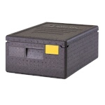 Cambro EPP140SW110 - GoBox Insulated Food Pan Carrier, 28.5 qt., top load, black