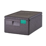 Cambro EPP160SW110 - GoBox Insulated Food Pan Carrier, 37.5 qt., top load, black