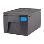 Cambro EPP180LHSW110 - GoBox Insulated Food Pan Carrier, 48.6 qt., top load, black