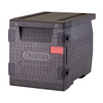 Cambro EPP300110 - GoBox Insulated Food Pan Carrier, 63.4 qt., front load, black