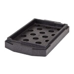 (Discontinued) Cambro EPPCTL110 - Cam GoBox Camchiller Insert, fits in-between lid and box, black