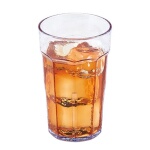 Cambro LT10152 - Laguna Tumbler, 10 oz., hammered texture, SAN, clear, (Case of 36)