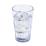 Cambro LT12152 - Laguna Tumbler, 12 oz., hammered texture, SAN, clear, (Case of 36)