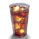 Cambro LT8152 - Laguna Tumbler, 8 oz., hammered texture, SAN, clear, (Case of 36)