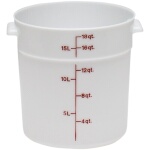 Cambro RFS18148 - Storage Container, round, 18 qt., 14