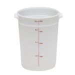 Cambro RFS8148 - Storage Container, round, 8 qt., 9