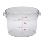Cambro RFSCW12135 - Storage Container, round, 12 qt., 14-7/8