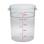 Cambro RFSCW22135 - Storage Container, round, 22 qt., 14-7/8