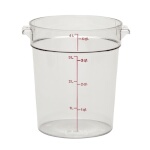 Cambro RFSCW4135 - Storage Container, round, 4 qt., 8-3/16