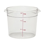 Cambro RFSCW6135 - Storage Container, round, 6 qt., 9-15/16