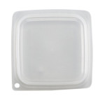 Cambro SFC1FPPP190 - Cover, for 1/2 & 1 qt. containers, polyethylene, translucent