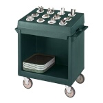 Cambro TDCR12192 - Dish & Cutlery Cart, (12) compartments, 38