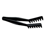 Cambro TGA11110 - Lugano Tongs, 10-13/16