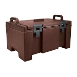 Cambro UPC100131 - Pan Carriers, top loading, capacity 40 qt., double wall, dark brown