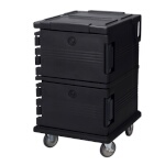 Cambro UPC1200110 - Food Pan Carrier, front loading, capacity 90 qt., black