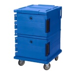 Cambro UPC1200186 - Food Pan Carrier, front loading, capacity 90 qt., navy blue