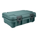Cambro UPC140192 - Pan Carriers, top loading, 12.3 qt. capacity, double wall, granite green