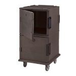 Cambro UPC1600194 - Food Pan Carrier, front loading, capacity 120 qt., granite sand