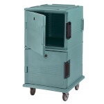 Cambro UPC1600401 - Food Pan Carrier, front loading, capacity 120 qt., slate blue