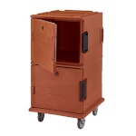 Cambro UPC1600402 - Food Pan Carrier, front loading, capacity 120 qt., brick red