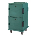 Cambro UPC1600SP519 - Food Pan Carrier, front loading, capacity 120 qt., security package, green