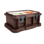 Cambro UPC160131 - Pan Carriers, top loading, capacity 20 qt., double wall, dark brown