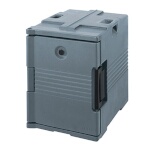 Cambro UPC400191 - Pan Carrier, front loading, capacity 60 qt., granite gray