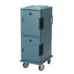 Cambro UPC800401 - Food Pan Carrier, front loading, capacity 60 qt., slate blue