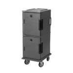Cambro UPC800SP110 - Food Pan Carrier, front loading, capacity 60 qt., security package, black