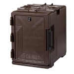Cambro UPCS400131 - Pan Carrier, front loading, capacity 60 qt., dark brown