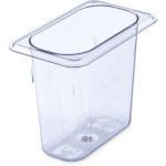 Carlisle 3068807 - Food Pan, 1/9 size, 1.4 qt. capacity, 6-3/4