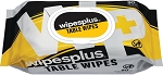 WipesPlus 37665 - Table Wipes, 90 Count Refill Pack, (Case of 12 Packs)