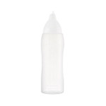Araven 00556 - Squeeze Dispenser, 26 oz., translucent, with white cap, (Case of 16)